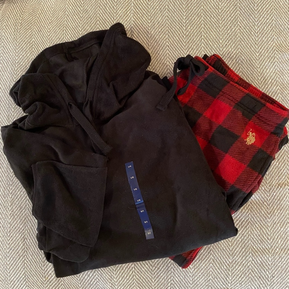 NEW! U.S. POLO ASSN. Mens 2-pc Sleepwear/Pajamas. Sz: LG